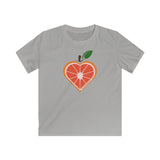 Kid's T-Shirt Soft Fruits red orange