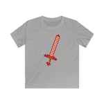 Kid's T-Shirt Pixel Sword Fire