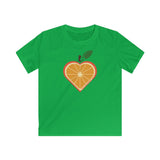 Kid's T-Shirt Soft Fruits orange