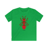 Kid's T-Shirt Pixel Bugs ant